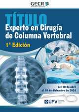 Cartel I Título Experto en Cirugía de Columna Vertebral